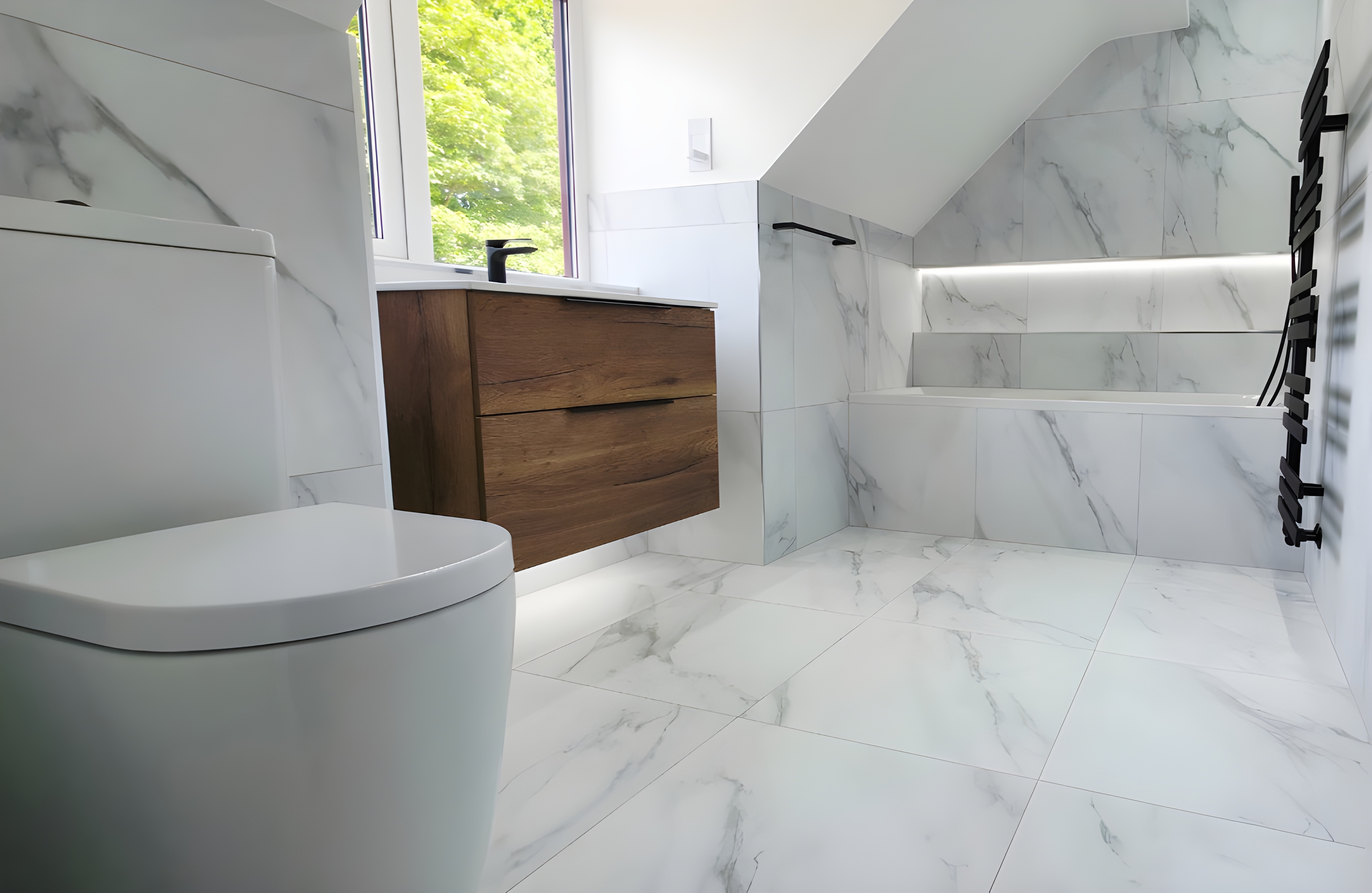 Luxury bathroom by Gabriel Bathroom Design